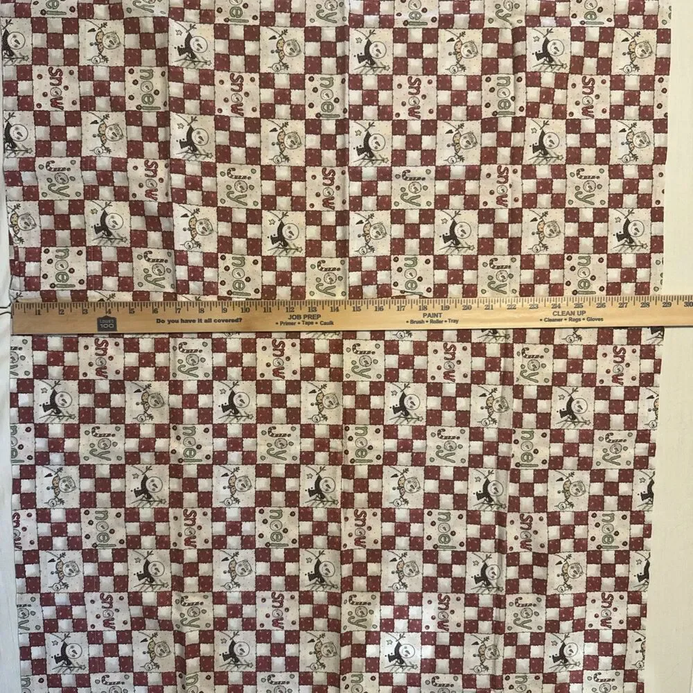 2 Christmas Themed Pillowcases, Handmade,Standard,Cotton